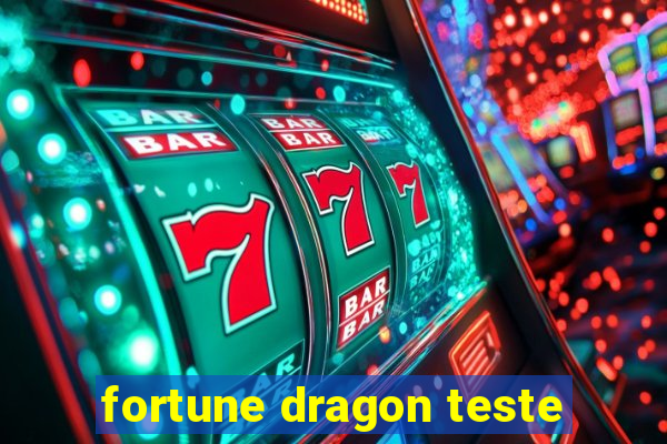 fortune dragon teste